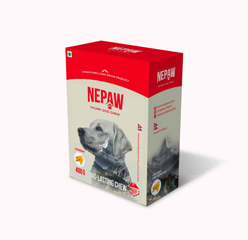 Nepaw チュルピ ドッグチューのパッケージ